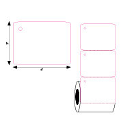 Tag Size: 4&Prime; x 3&Prime;